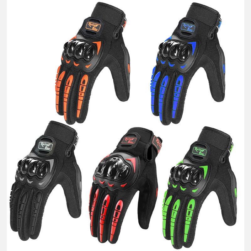 Motorcycle Gear Blue - Luvas de Corrida para Motocicleta Masculinas