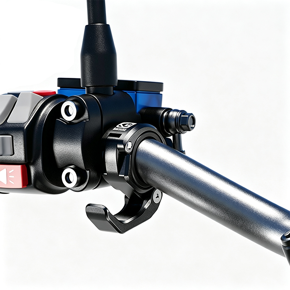 Motorcycle Gear Wall Mount - Gancho Dobrável de Liga de Alumínio