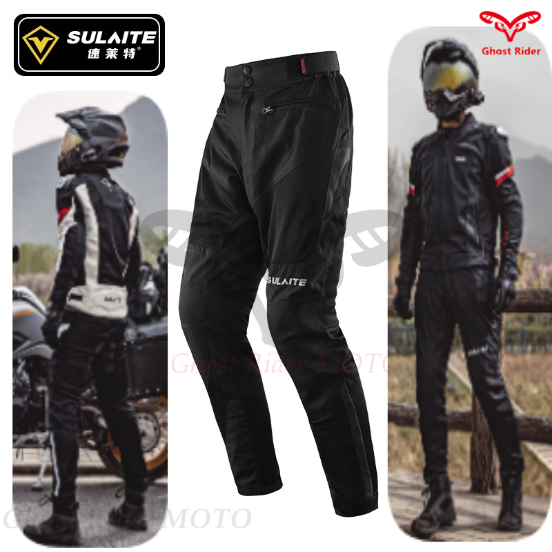 Motorcycle Gear Women Pants - Calças de verão para motociclismo, respiráveis,