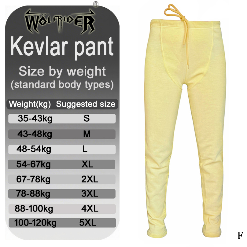 Motorcycle Wearing Gear - Calças de Motocicleta KEVLAR para Homens