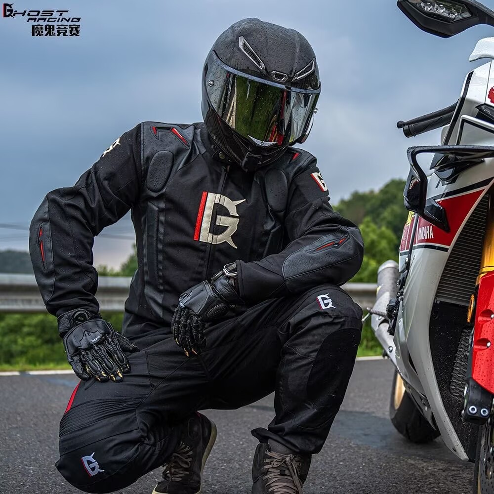 Motorcycle Gear With Airbag - Conjunto de Macacão para Motociclismo com