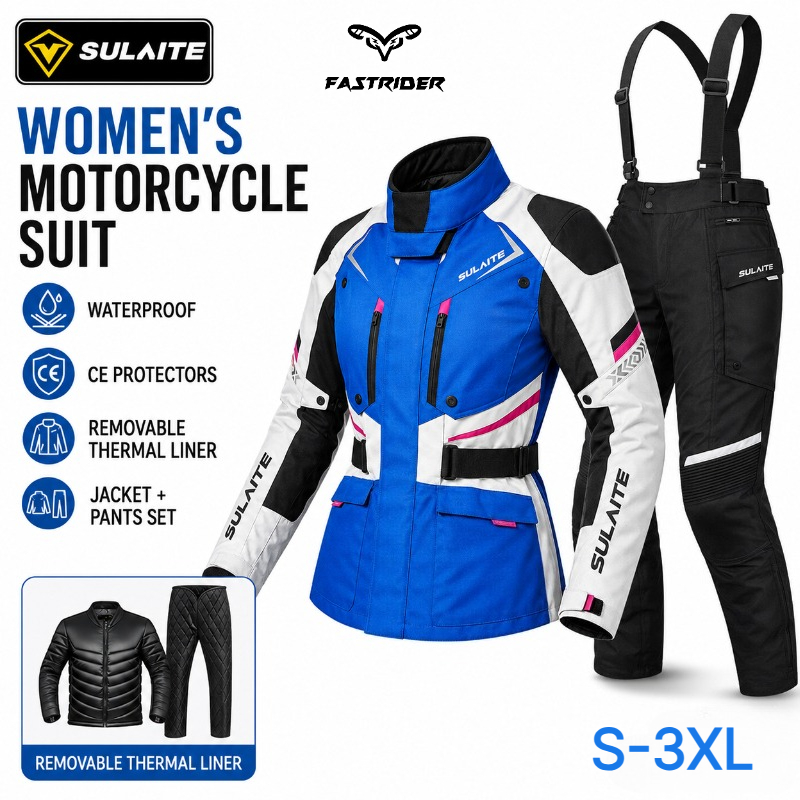 Motorcycle Gear Women Pants - Conjunto de Roupa para Motocicleta Feminina,