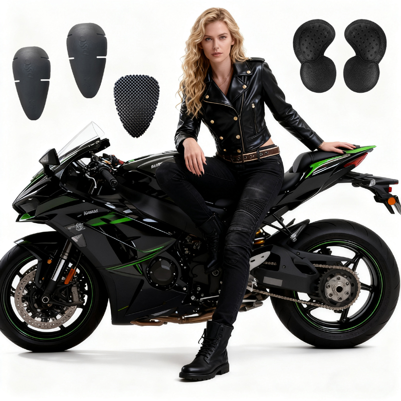 Calça jeans feminina para moto - Motorcycle Gear Women Pants avaliação e preço