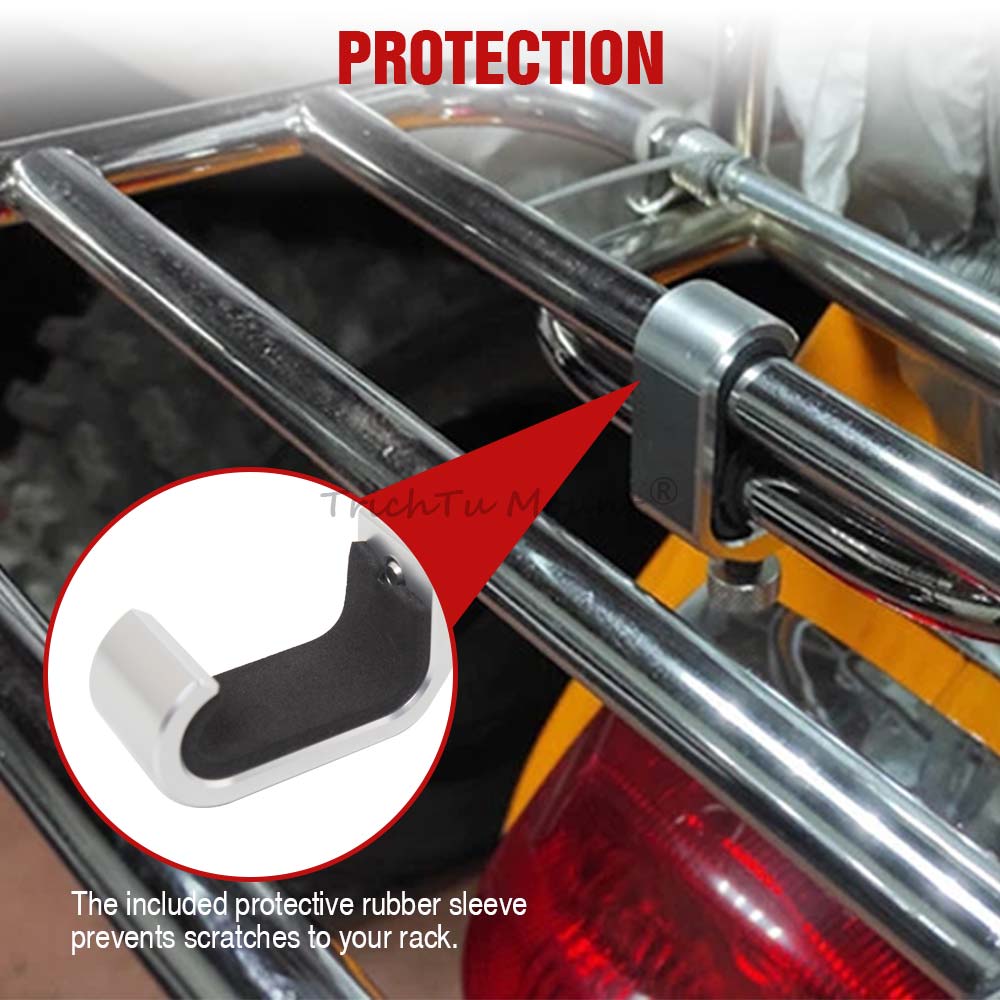 Suporte de Bagagem para Motoci - Motorcycle Gear Wall Mount avaliação e preço