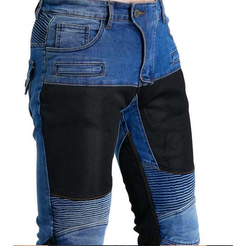 Homens calças de motocicleta a - Motorcycle Wearing Gear avaliação e preço