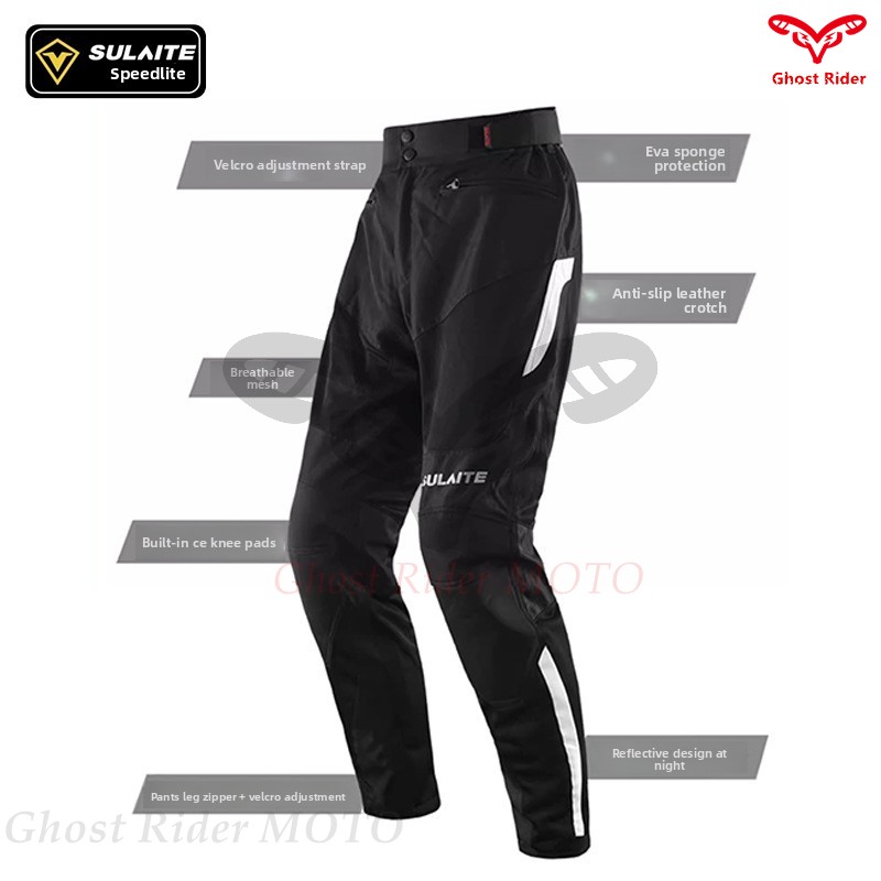 Calças de verão para motocicli - Motorcycle Gear Women Pants avaliação e preço