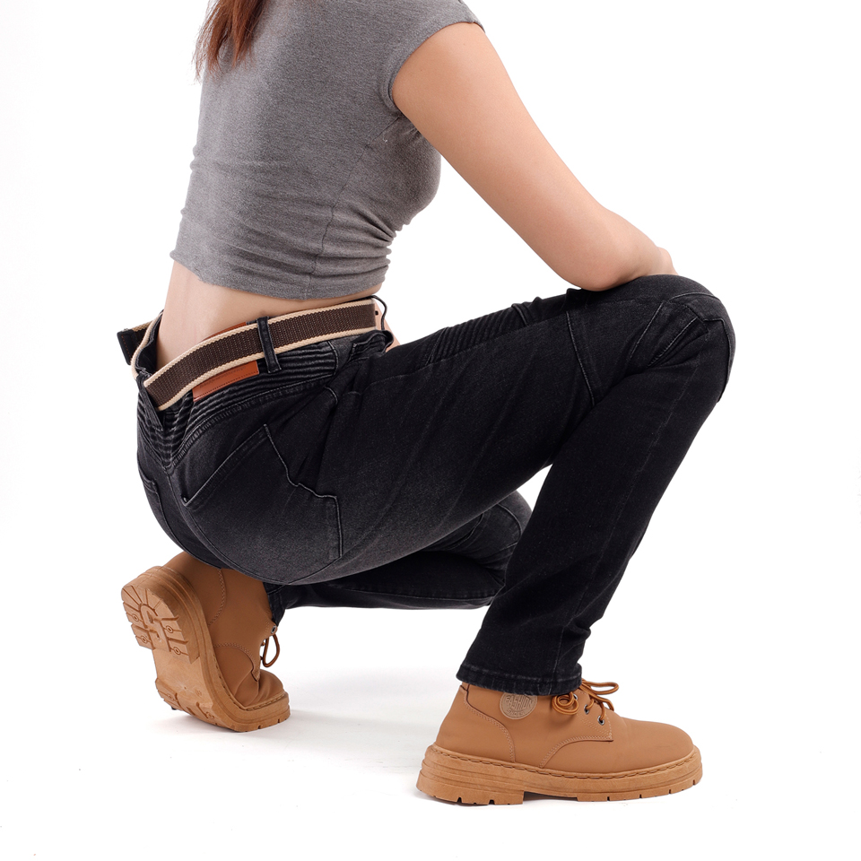 Mulheres preto offroad motocic - Motorcycle Gear Women Pants avaliação e preço
