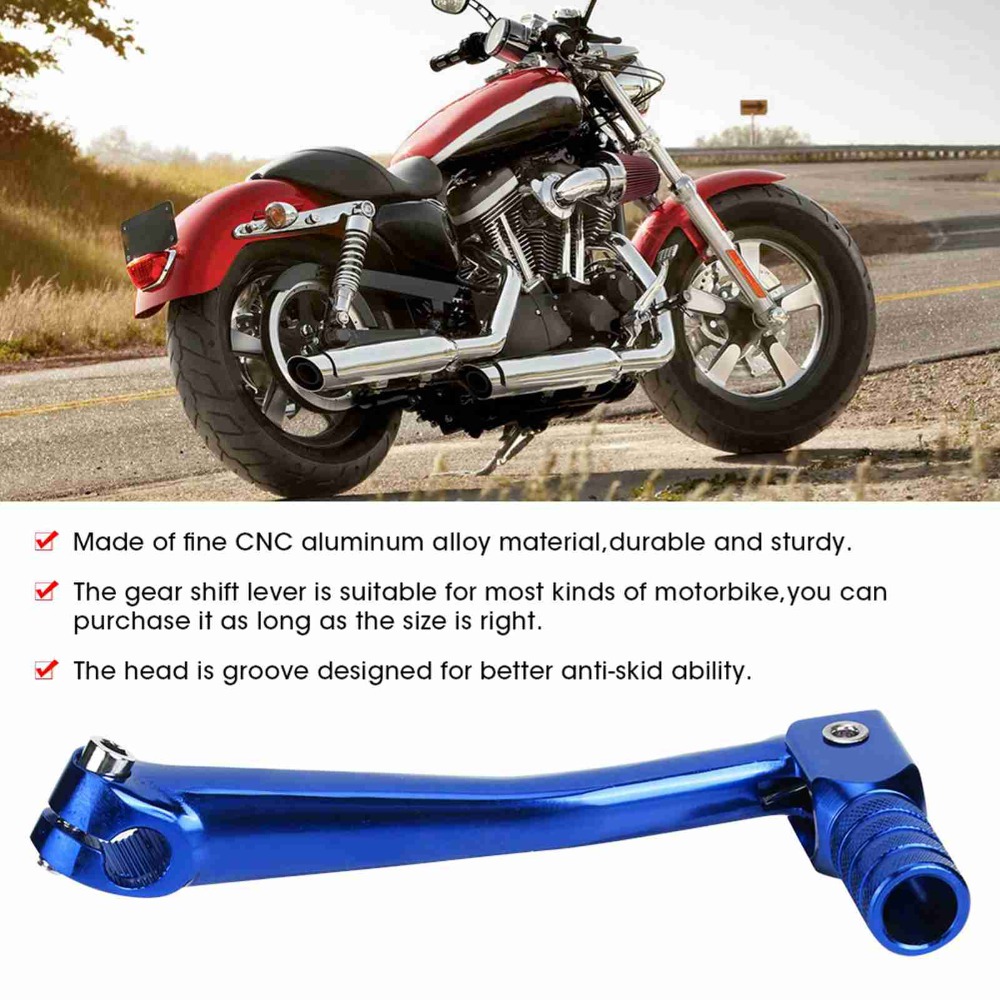 Alavanca de Câmbio em Liga de  - Motorcycle Gear Blue avaliação e preço