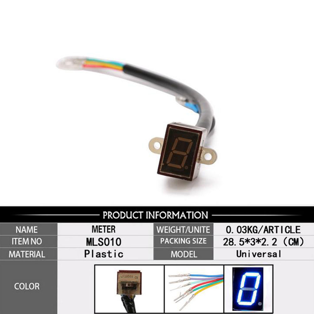 N-6 para Indicador de Marcha d - Motorcycle Gear Blue avaliação e preço