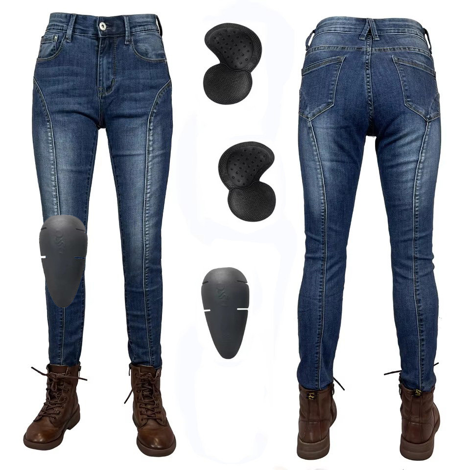 Calças de Motocicleta Feminina - Motorcycle Gear Women Pants avaliação e preço