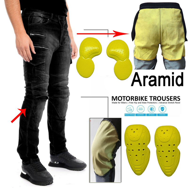 Calças de motociclista pretas, - Motorcycle Gear Blue avaliação e preço