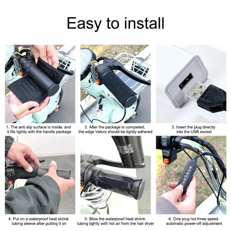 Capa de Aquecimento para Guidã - Handlebar Grip Heated avaliação e preço