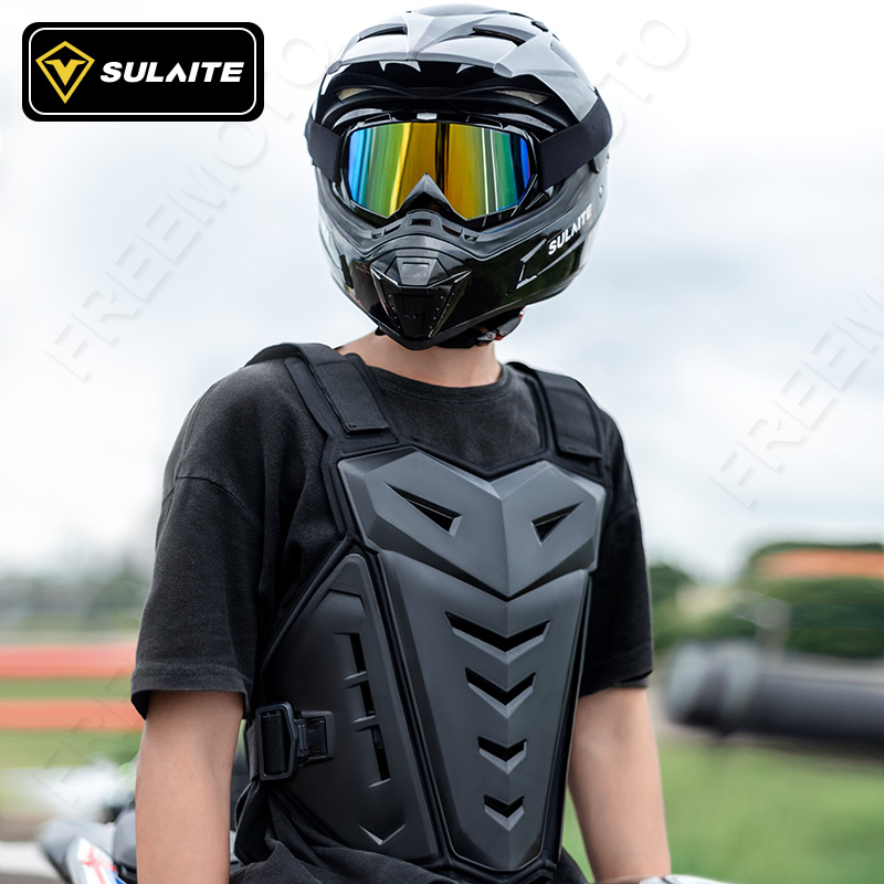 SULAITE-Motocross Body Armor,  - Motorcycle Gear Jacket avaliação e preço