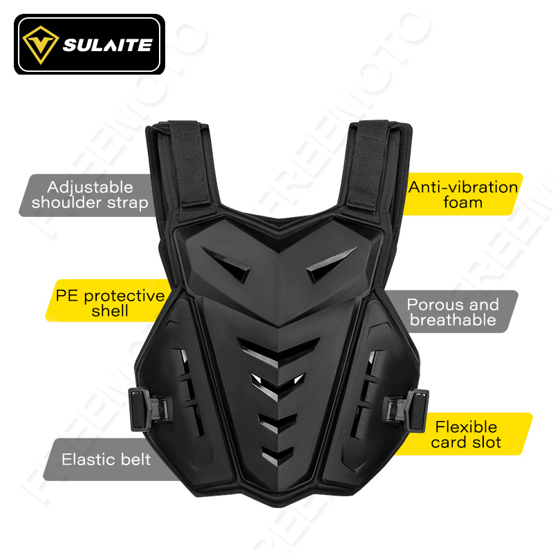 SULAITE-Motocross Body Armor,  - Motorcycle Gear Jacket avaliação e preço