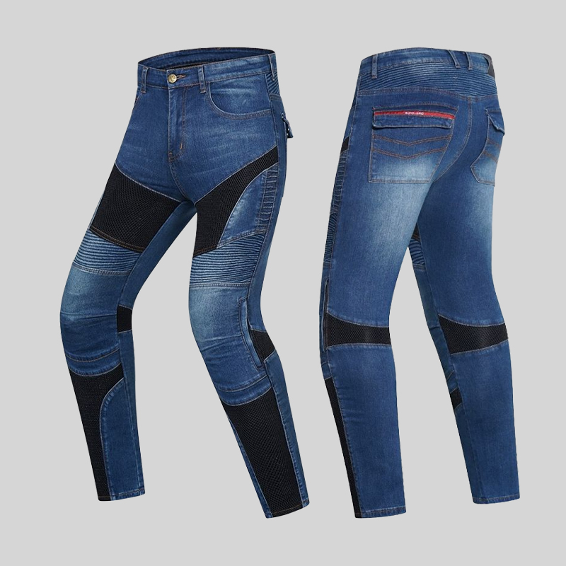 Motocicleta ao ar livre calças - Motorcycle Gear Blue avaliação e preço