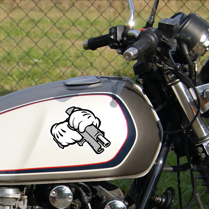Compre pistola de guiador e st - Motorcycle Gear Pattern avaliação e preço